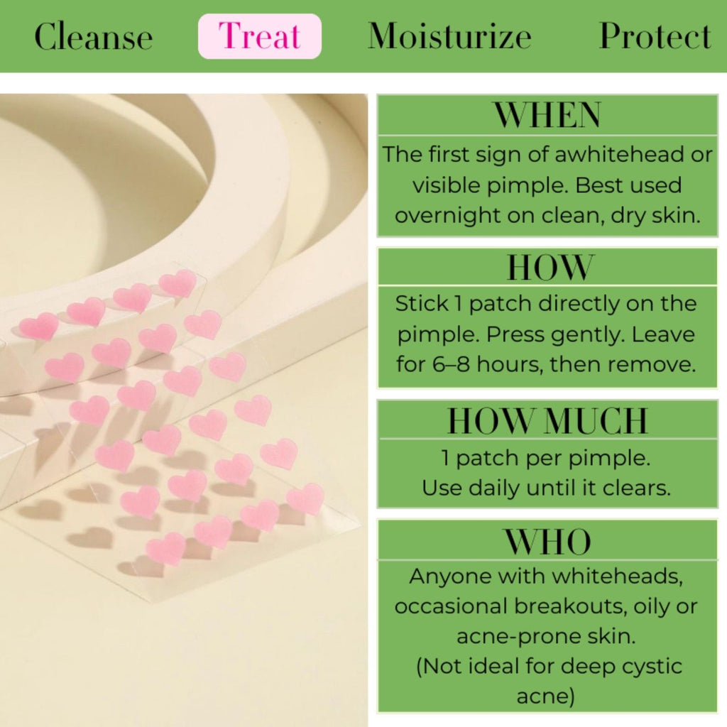 Healing Hearts Acne Patch