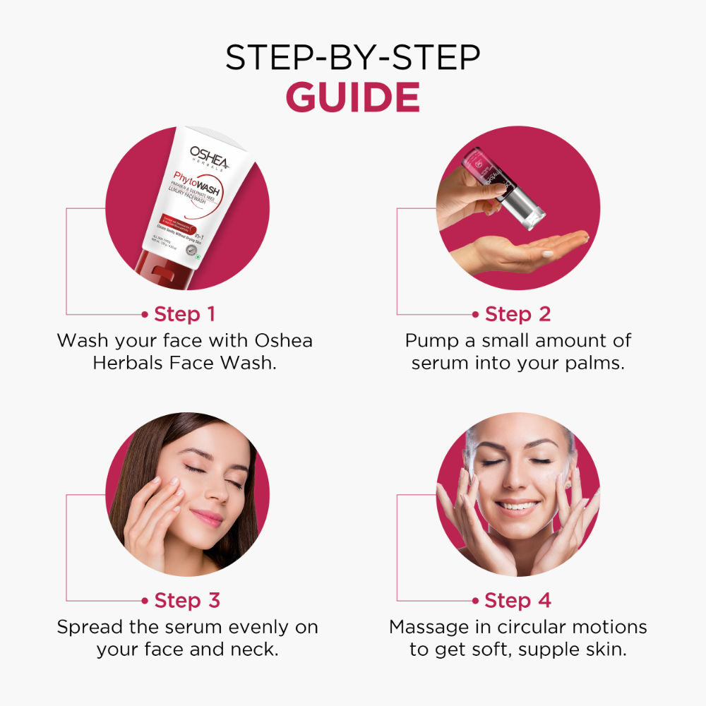 Phytoage Reversal Anti-Ageing Face Serum With Zingiber Extract Reduce Fine Lines