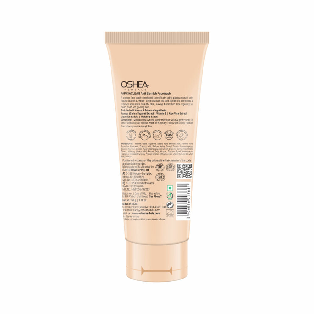 Papayaclean Anti Blemish Face Wash