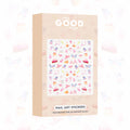 Sugar Rush Stickers For Quick Easy Nail Art - Peel & Apply On Dry Nail Polish Enamel