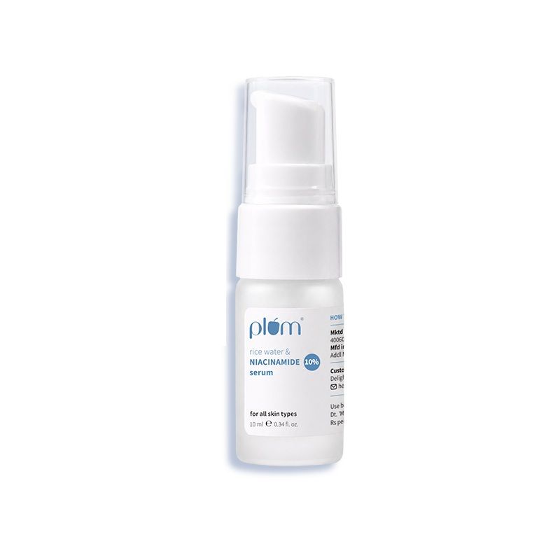 10% Niacinamide Brightening Face Serum with Rice Water & Ferment - Fades Blemishes & Acne Marks