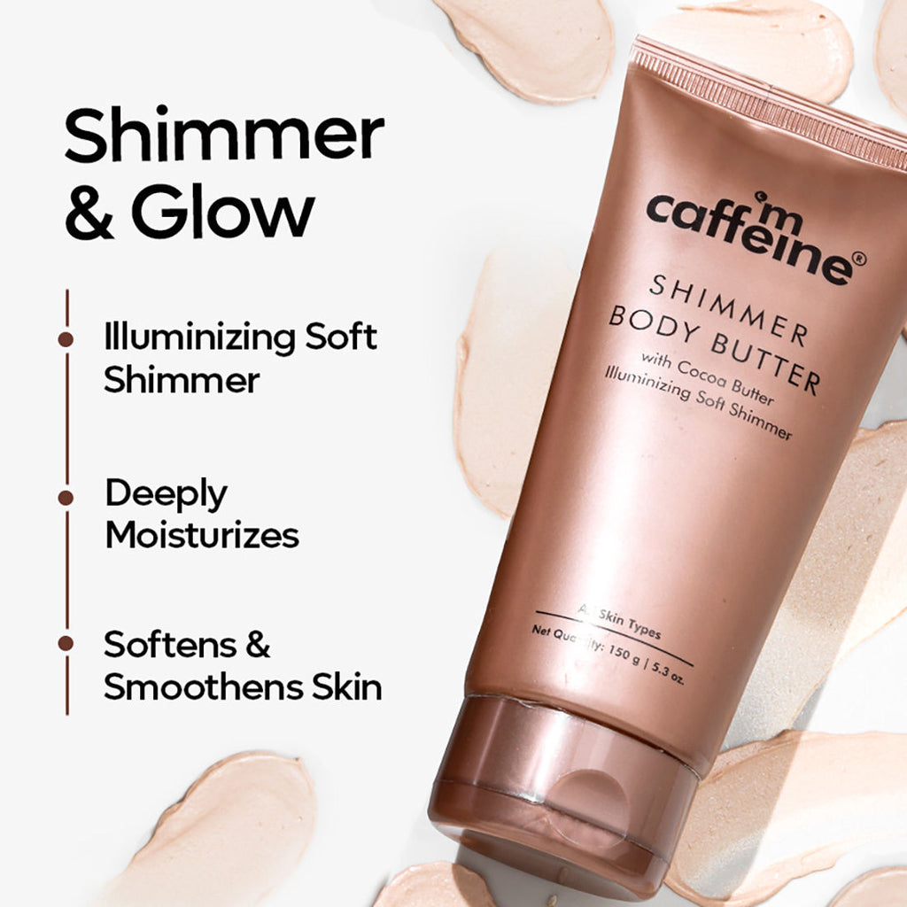 Shimmer Body Butter with Cocoa Butter for Shimmery & Glowing Skin Limited Edition