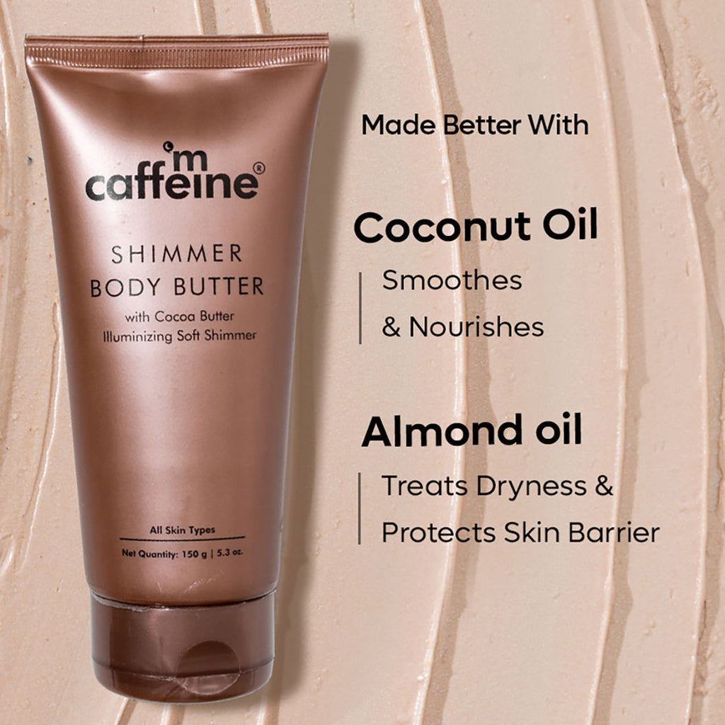 Shimmer Body Butter with Cocoa Butter for Shimmery & Glowing Skin Limited Edition
