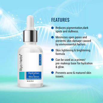 Hydration & Glow Serum Boosts Radiance for Men and Women