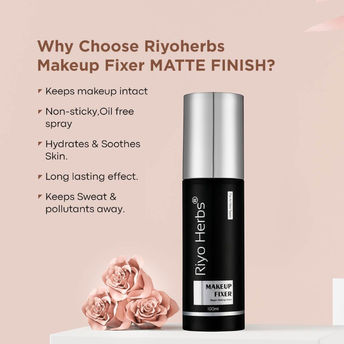 Matte Finish Makeup Fixer Moringa Infused Elegance for smug free makeup