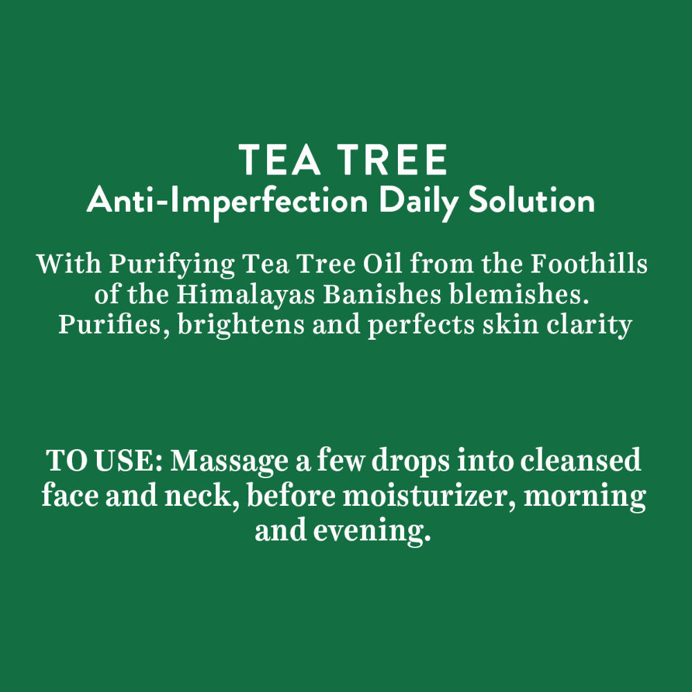 Advanced Organics Tea Tree Anti-imperfection Daily Solution