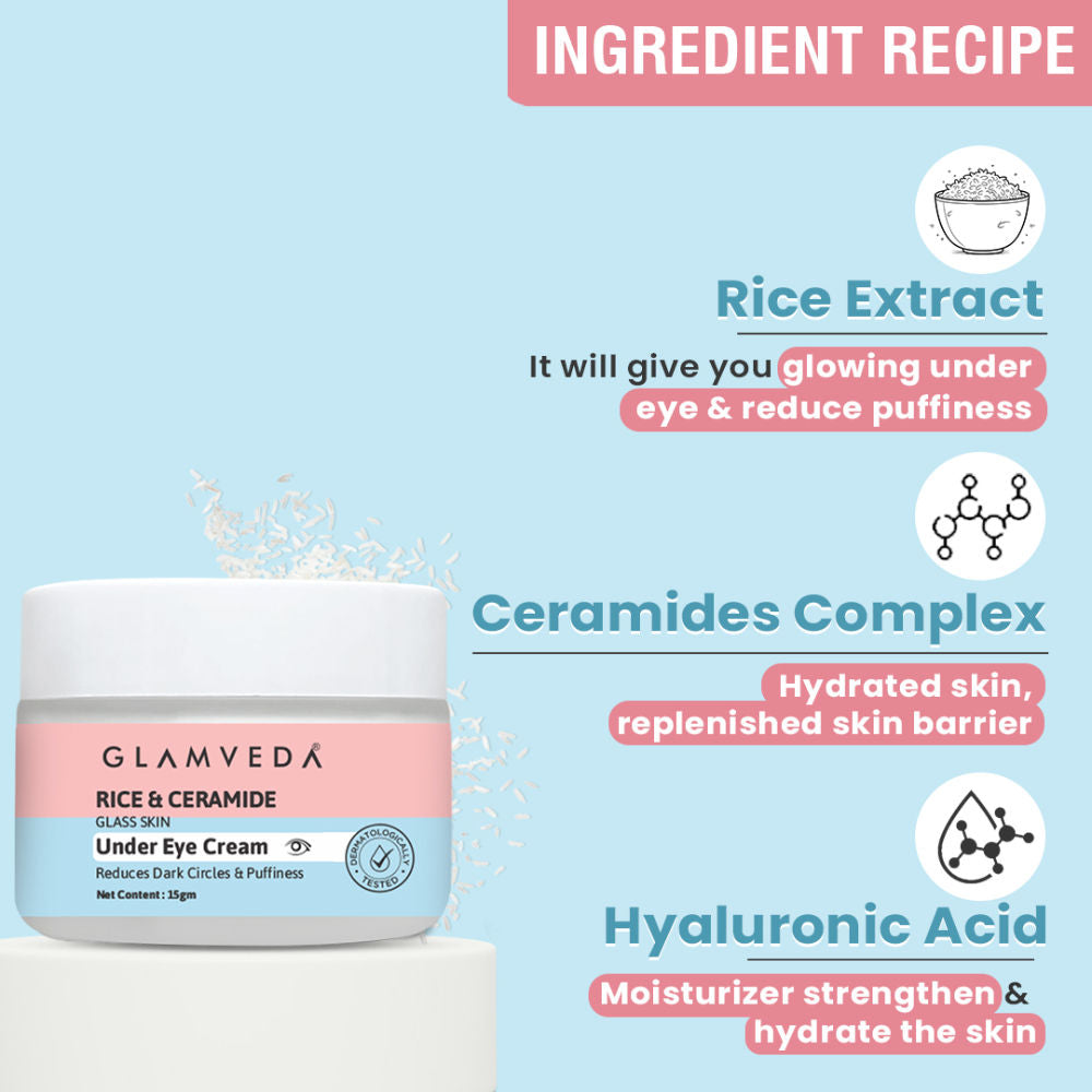 Glass Skin Rice & Ceramide Under Eye Cream