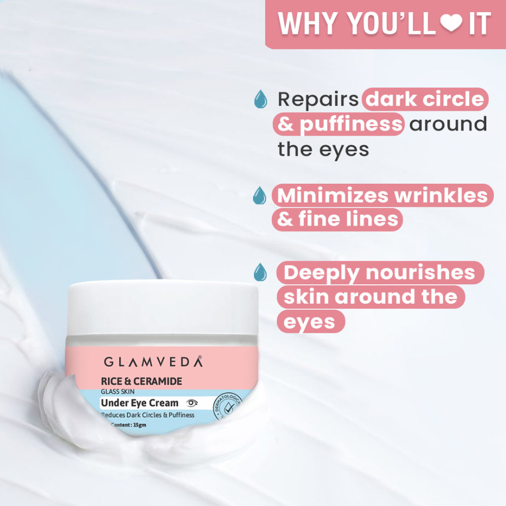 Glass Skin Rice & Ceramide Under Eye Cream