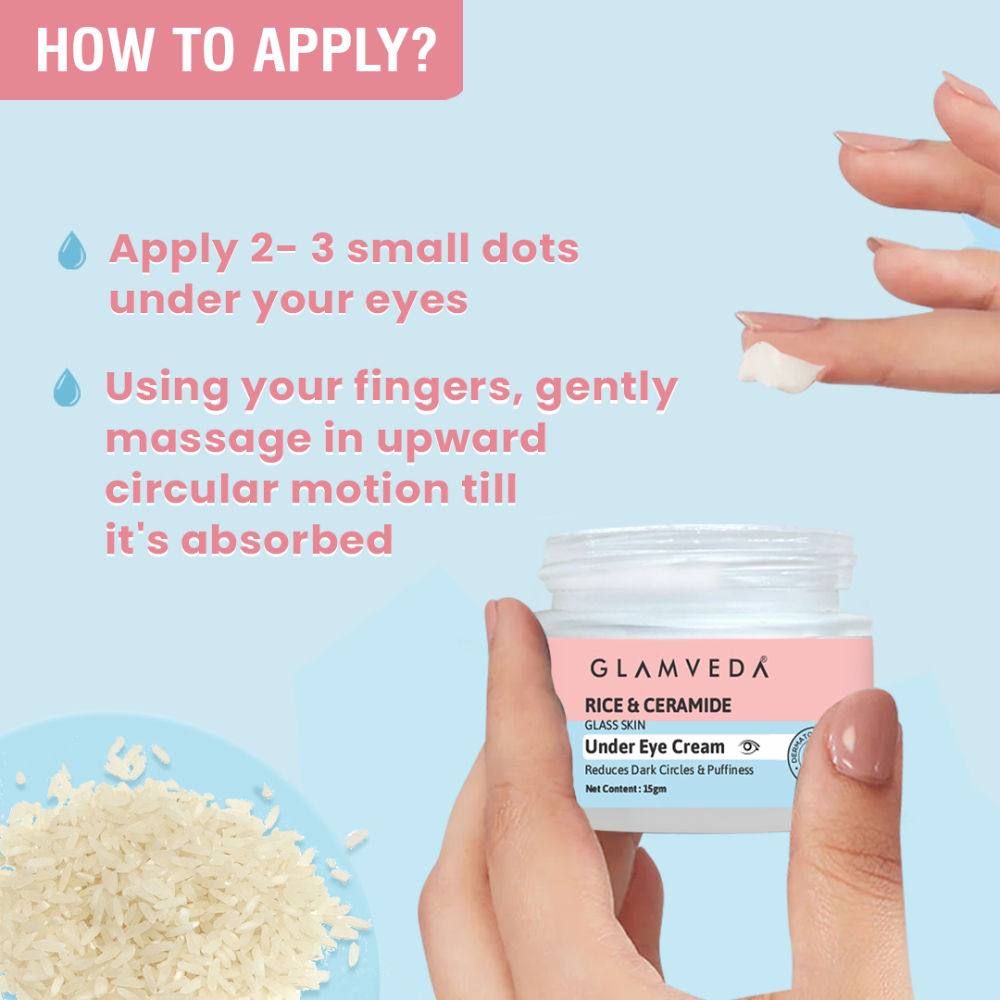 Glass Skin Rice & Ceramide Under Eye Cream