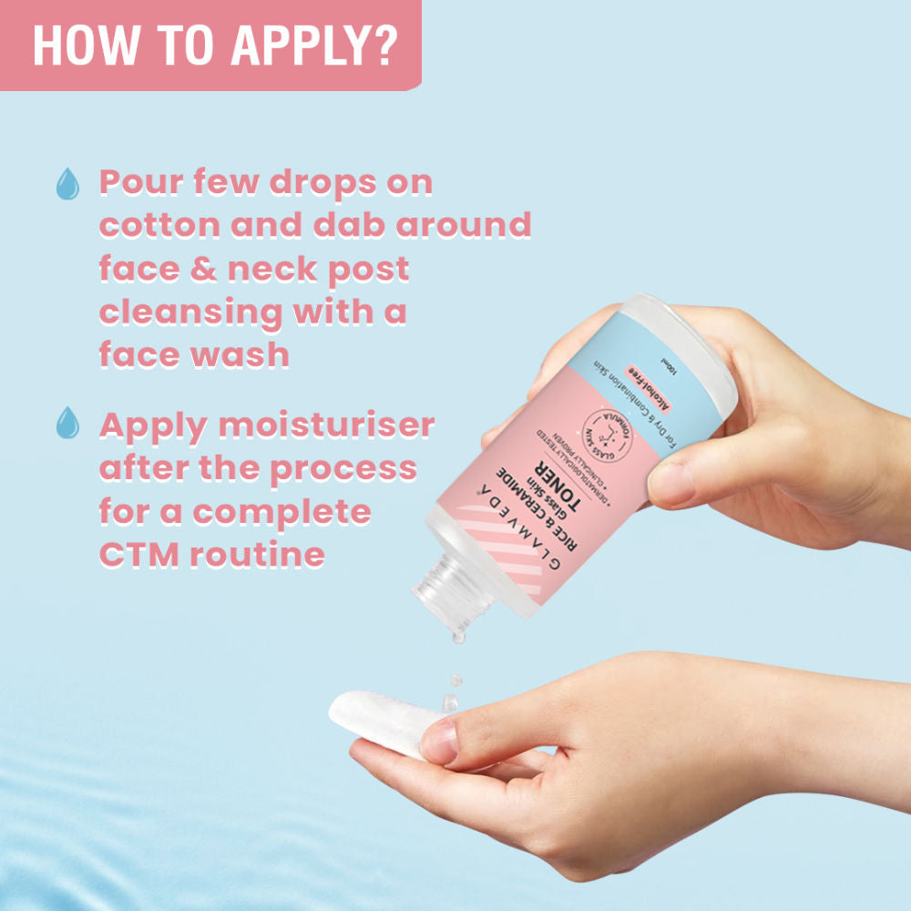 Korean Glass Skin Rice & Ceramide Water Toner