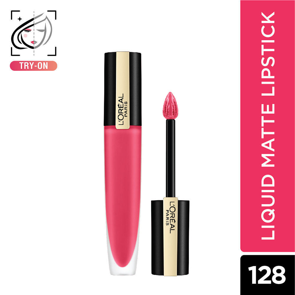 Rouge Signature Matte Liquid Lipstick - 128 I Decide
