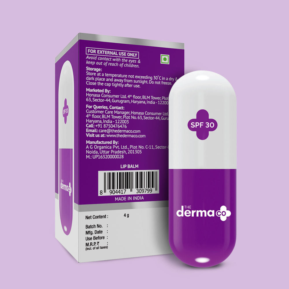 Ceramides Lip Balm with SPF 30 PA+++ and Vitamin E for Dry and Chapped Lips