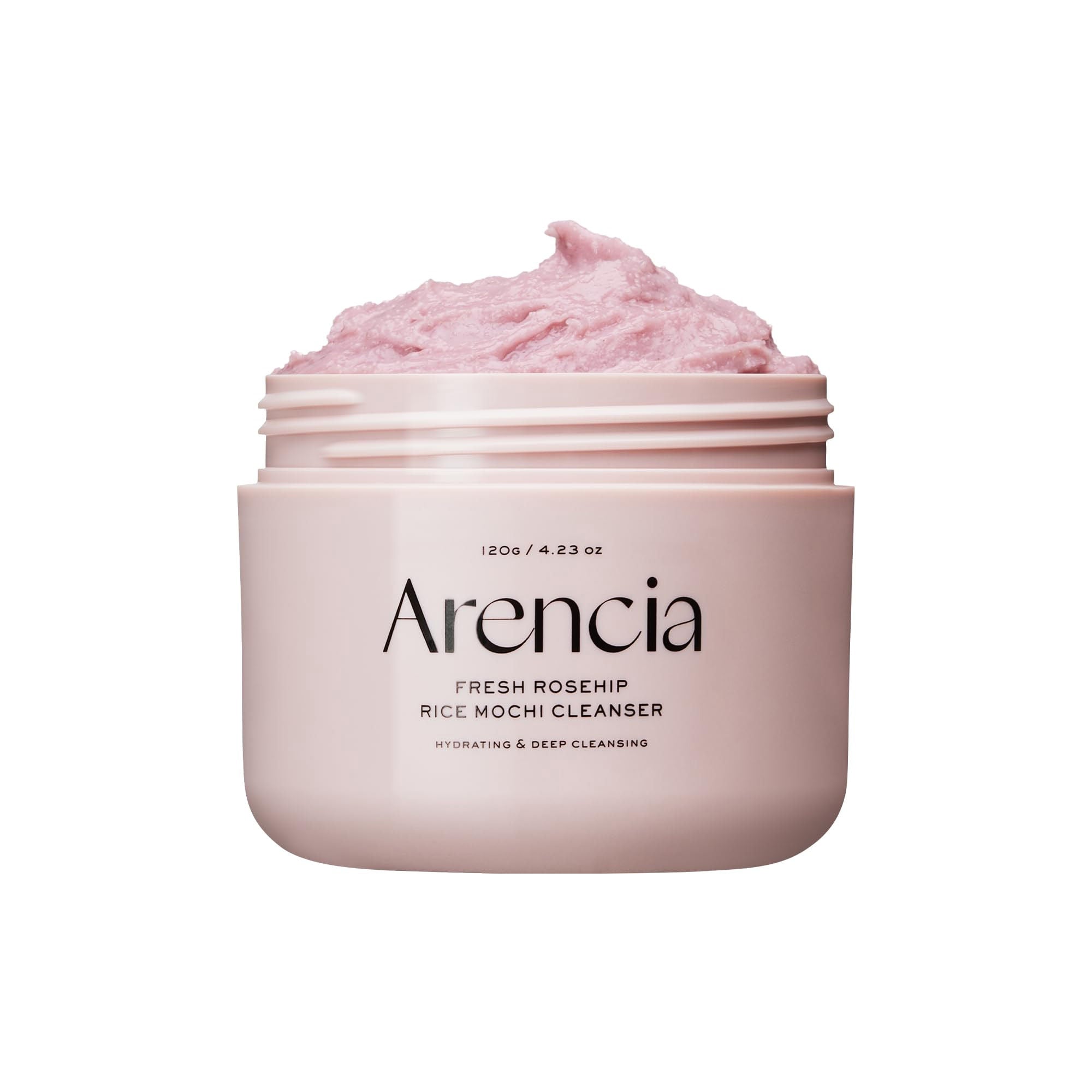 Fresh Rosehip Rice Mochi Cleanser - All-In-One Cleanser, Mask & Makeup Remover for Dull Skin