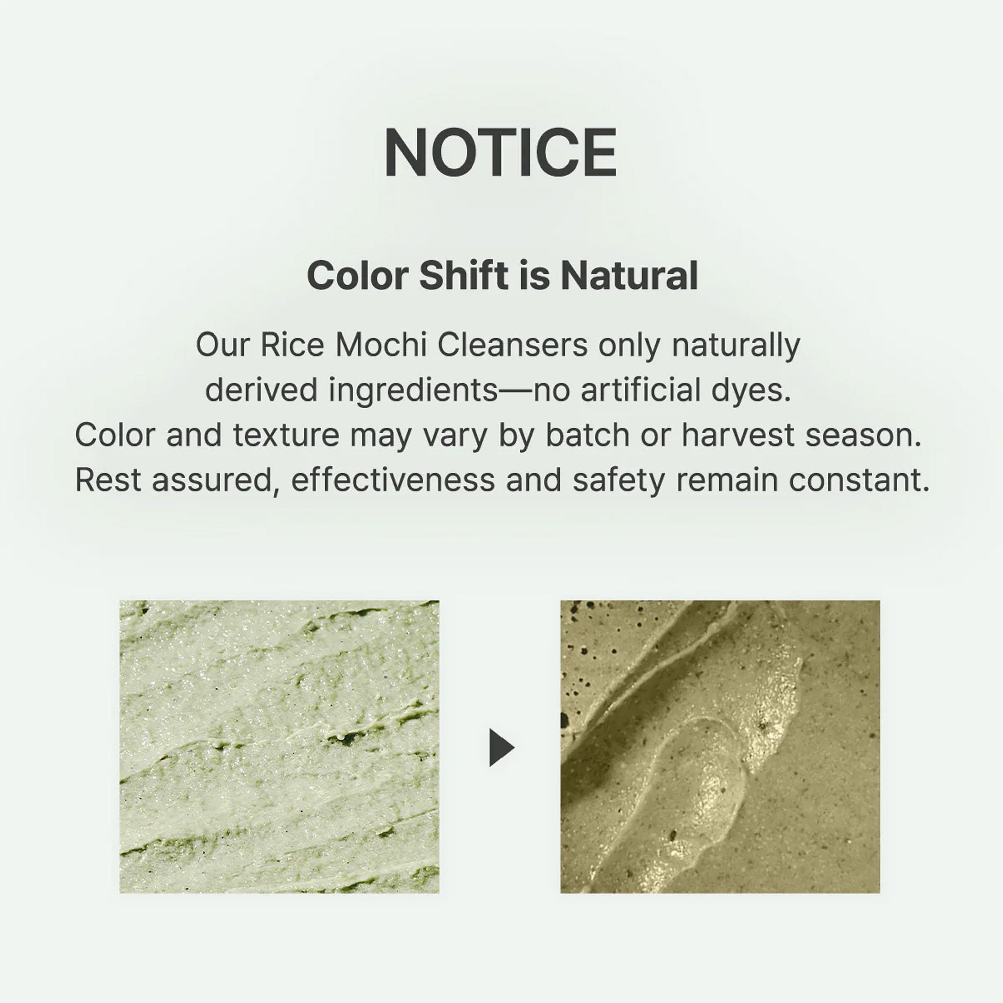 Fresh Green Rice Mochi Cleanser - Korean Cleanser, Mask & Makeup Remover, Reduces Blackheads