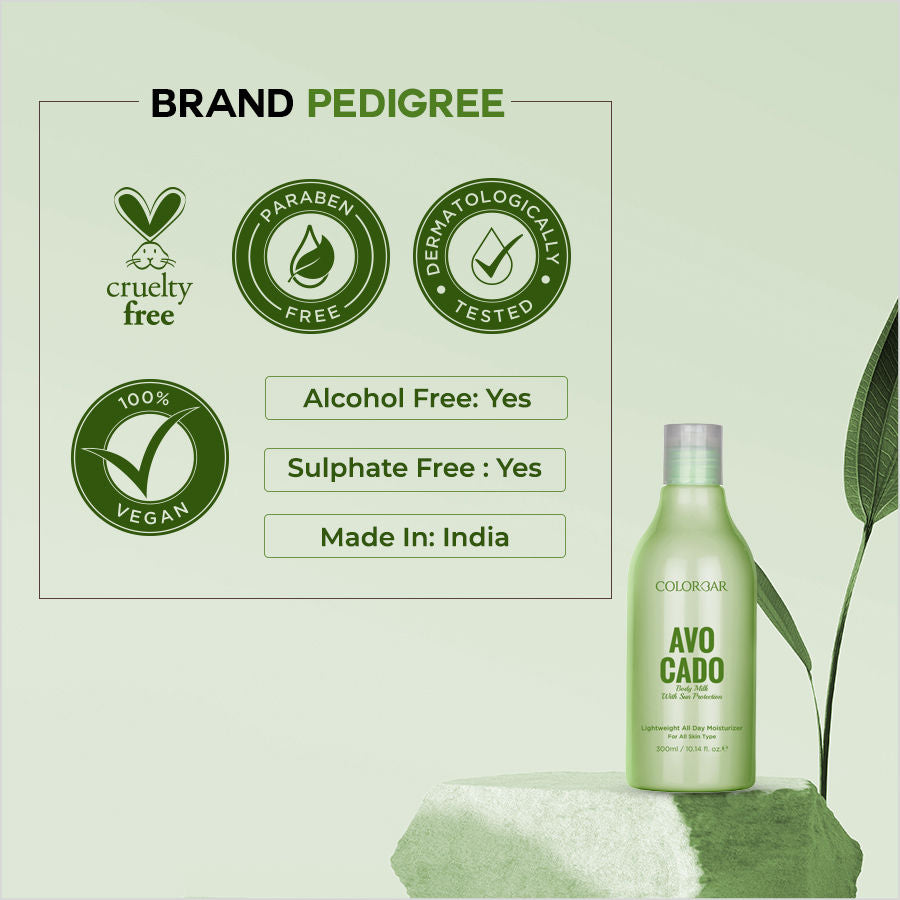 Avocado Body Milk With Sun Protection