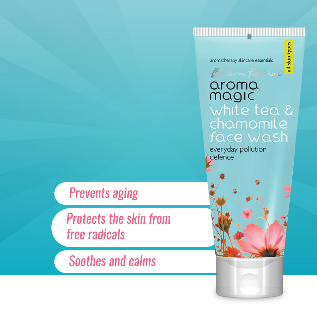 White Tea & Chamomile Face Wash Everyday Pollution Defence (All Skin Types)