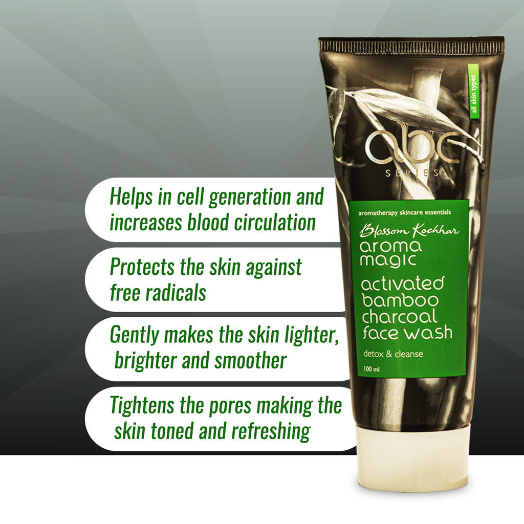 Activated Bamboo Charcoal Face Wash