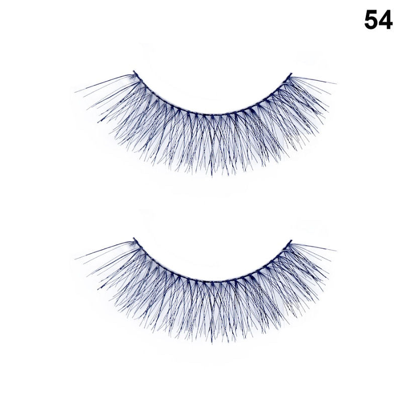 Synthetic Hair and Lightweight Long Natural Look False Eyelashes - 54