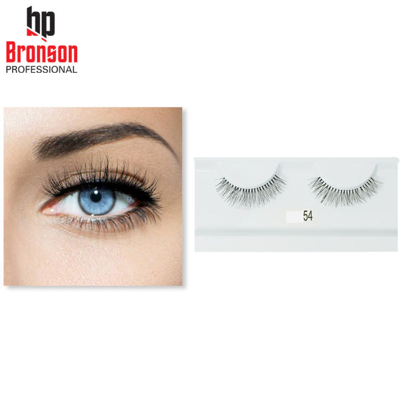Synthetic Hair and Lightweight Long Natural Look False Eyelashes - 54