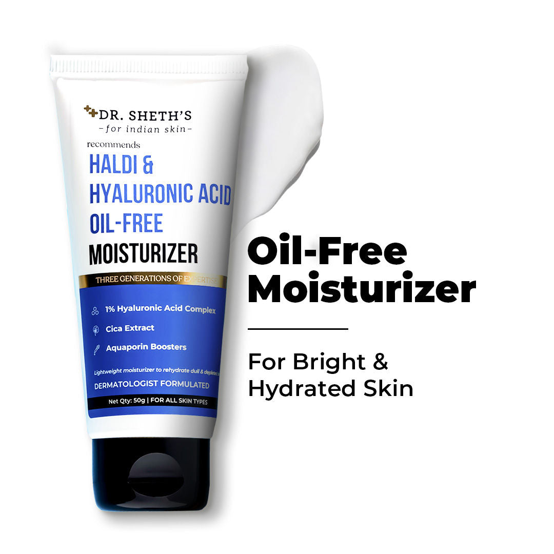 Haldi & Hyaluronic Acid Oil-Free Moisturizer