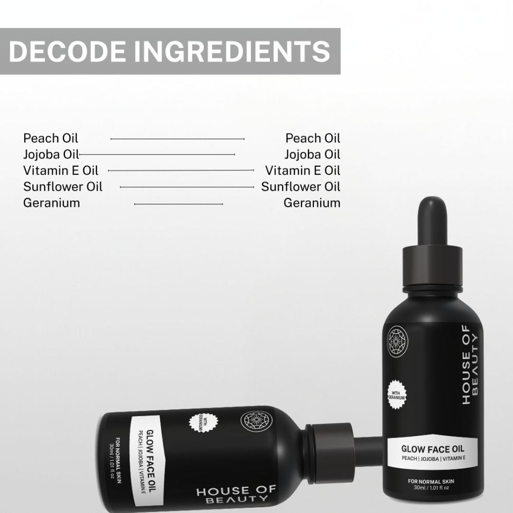 Peach + Jojoba Vitamin E Super Fruit Glow Oil