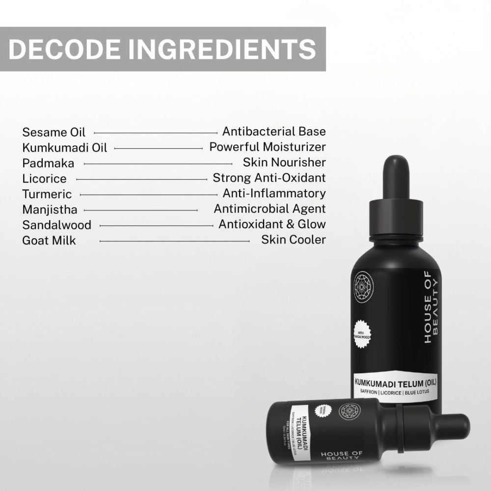 Kumkumadi Oil