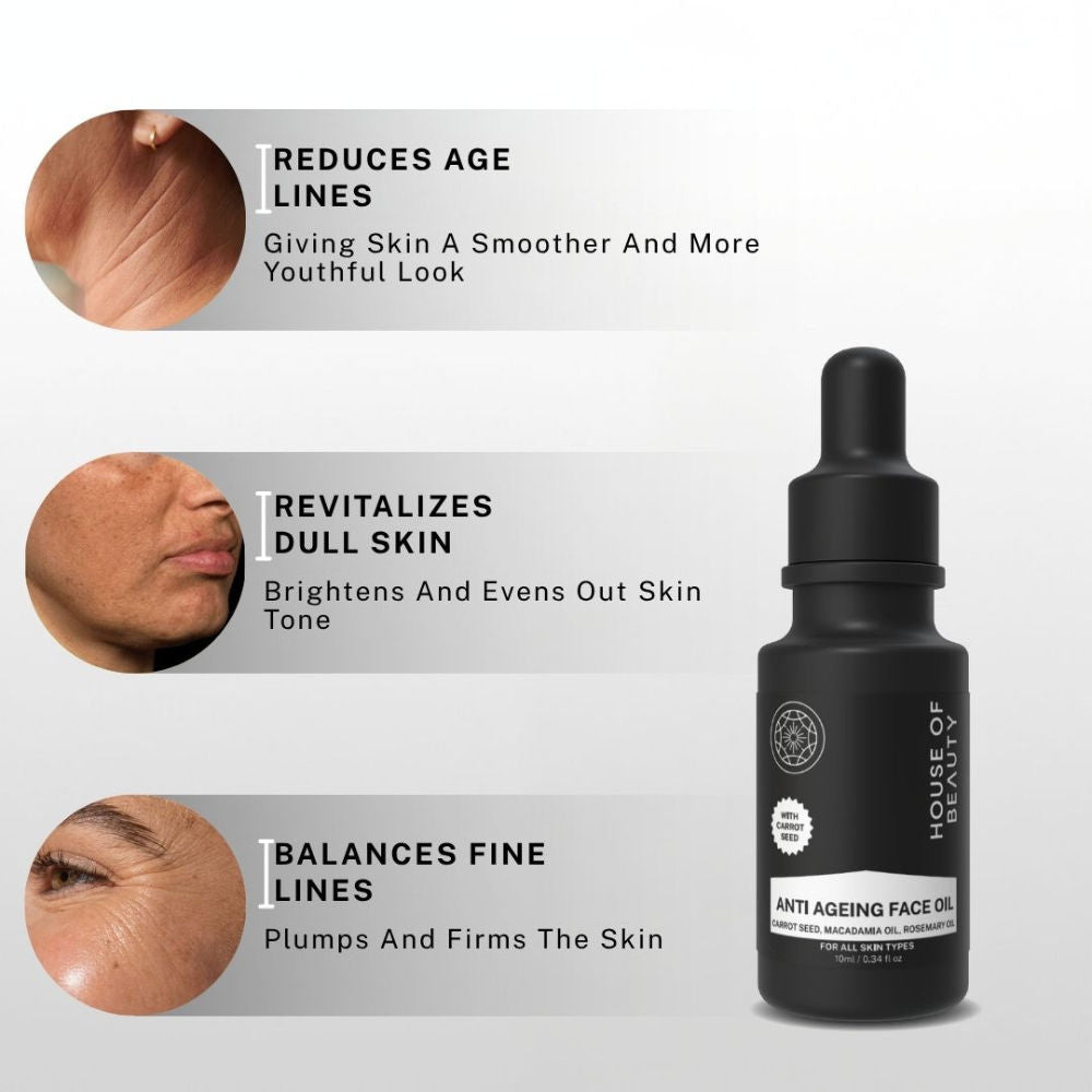 Anti Ageing Oil (Carrot Seed + Macadamia Rosemary)