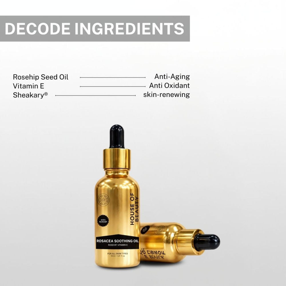 Rosacea Oil (Rosehip + Vitamin E)