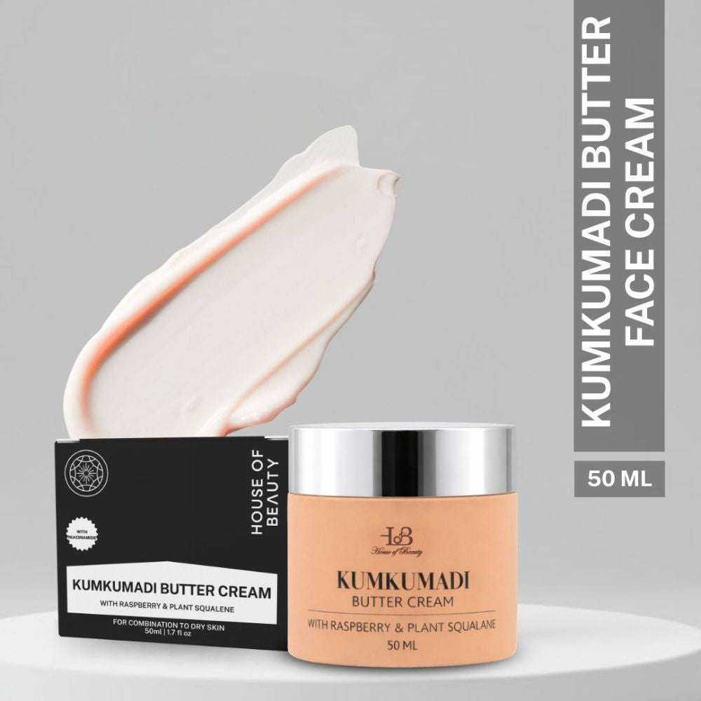 Kumkumadi Butter Cream With Raspberry & Plant Squalane
