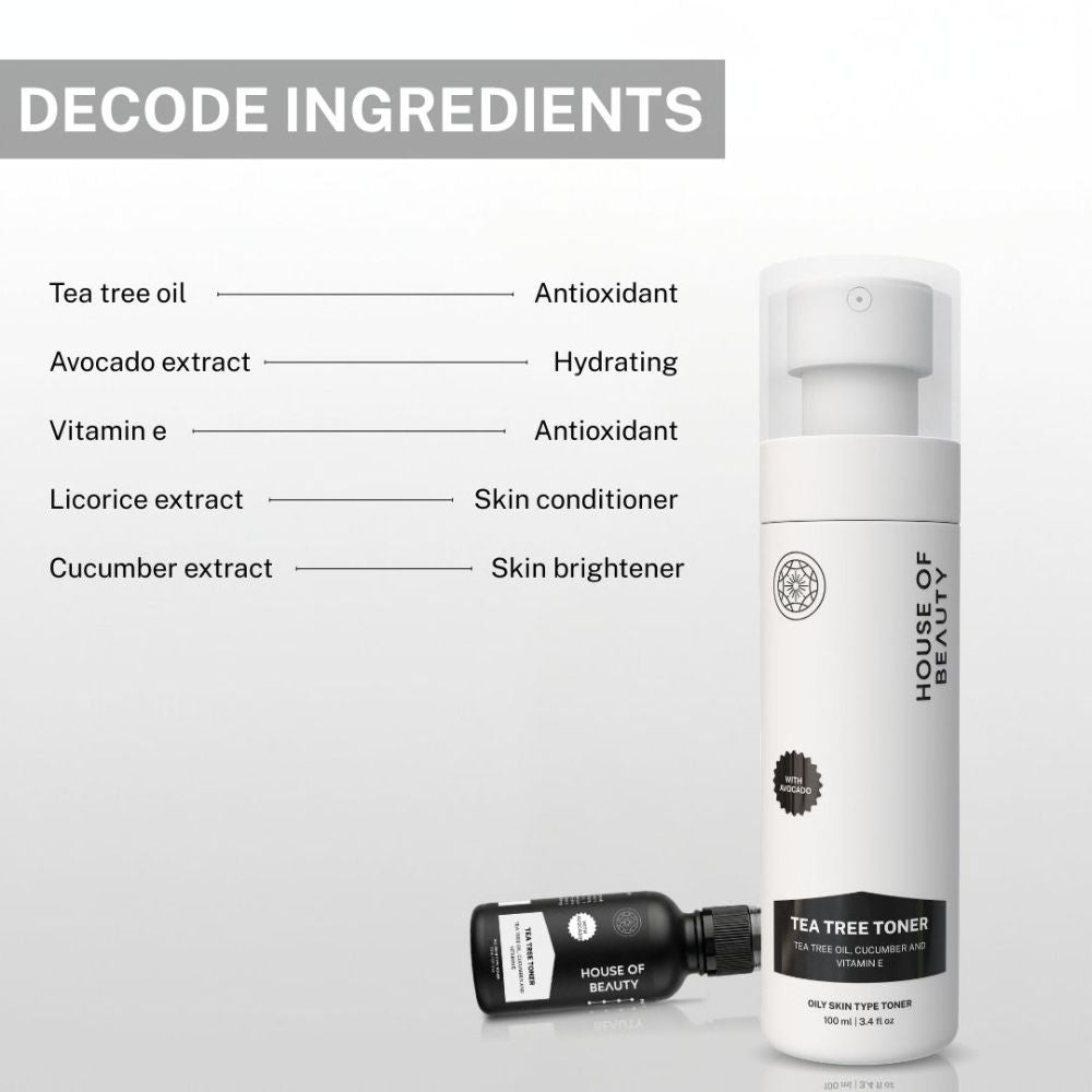 Tea Tree Avocado Vitamin E Toner