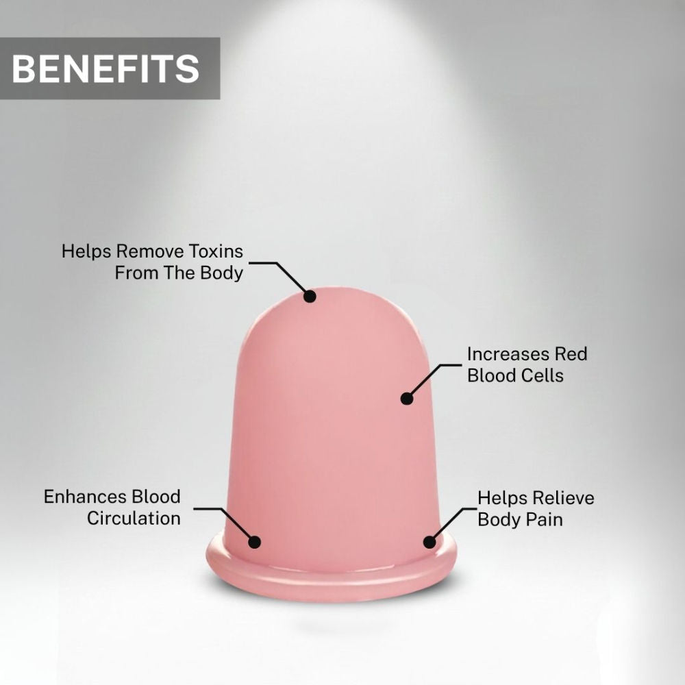 Body Silicon Cup (3 Pcs)