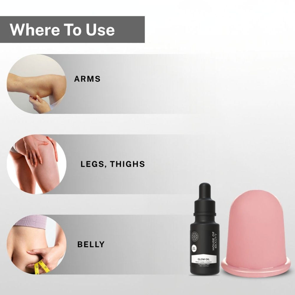 Body Silicon Cup (3 Pcs)
