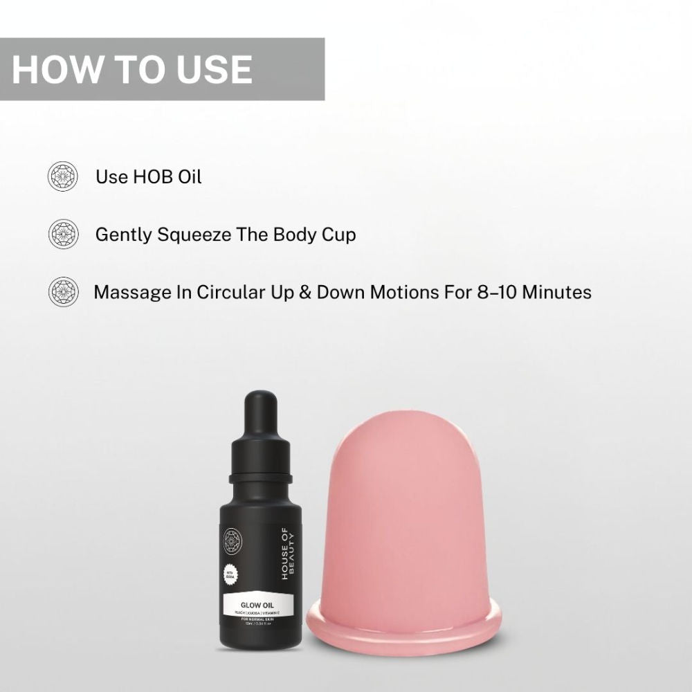 Body Silicon Cup (3 Pcs)