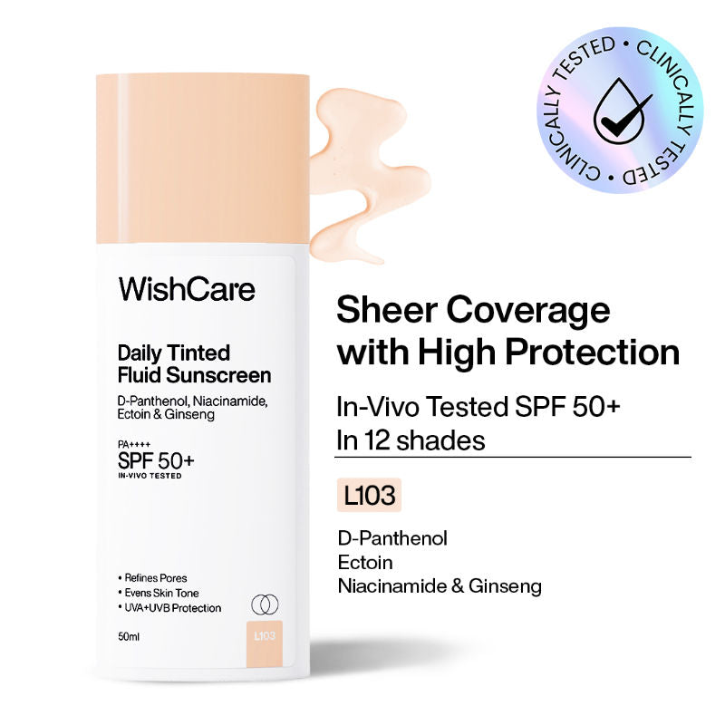 Daily Fluid Tinted Sunscreen SPF50PA++++ - L103