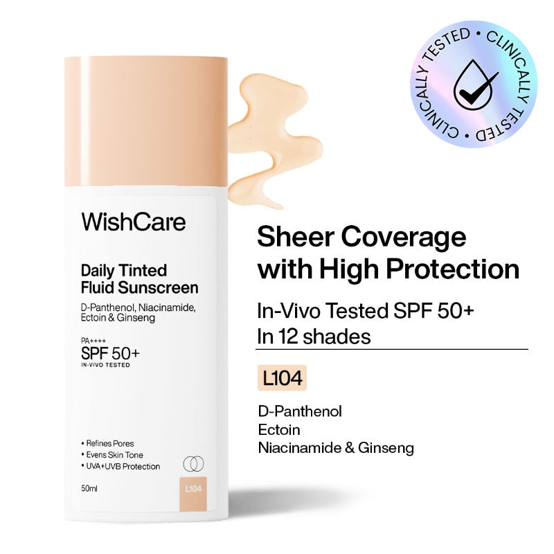 Daily Fluid Tinted Sunscreen SPF50PA++++ - L104