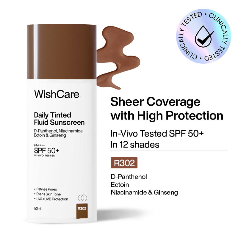 Daily Fluid Tinted Sunscreen SPF50PA++++ - R302