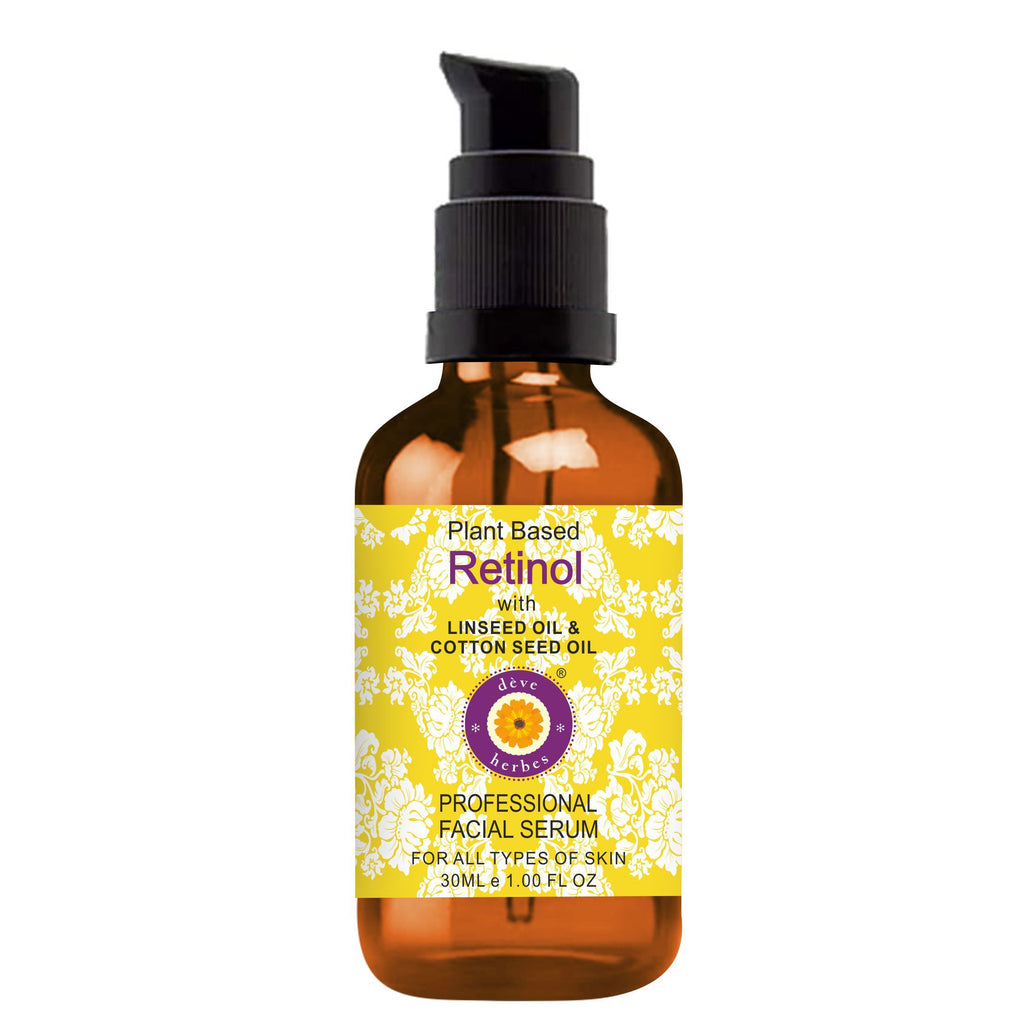 Plant Based Retinol Face Serum - Anti-Aging Care, Smooth Texture, Radiant Glow