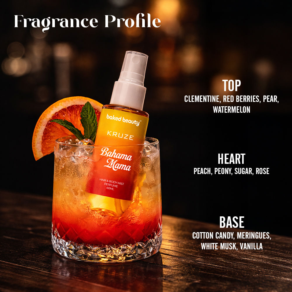 Kruze Bahama Mama Hair And Body Mist
