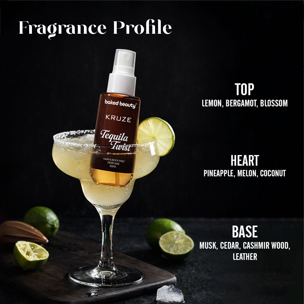 Kruze Tequila Twist Hair And Body Mist