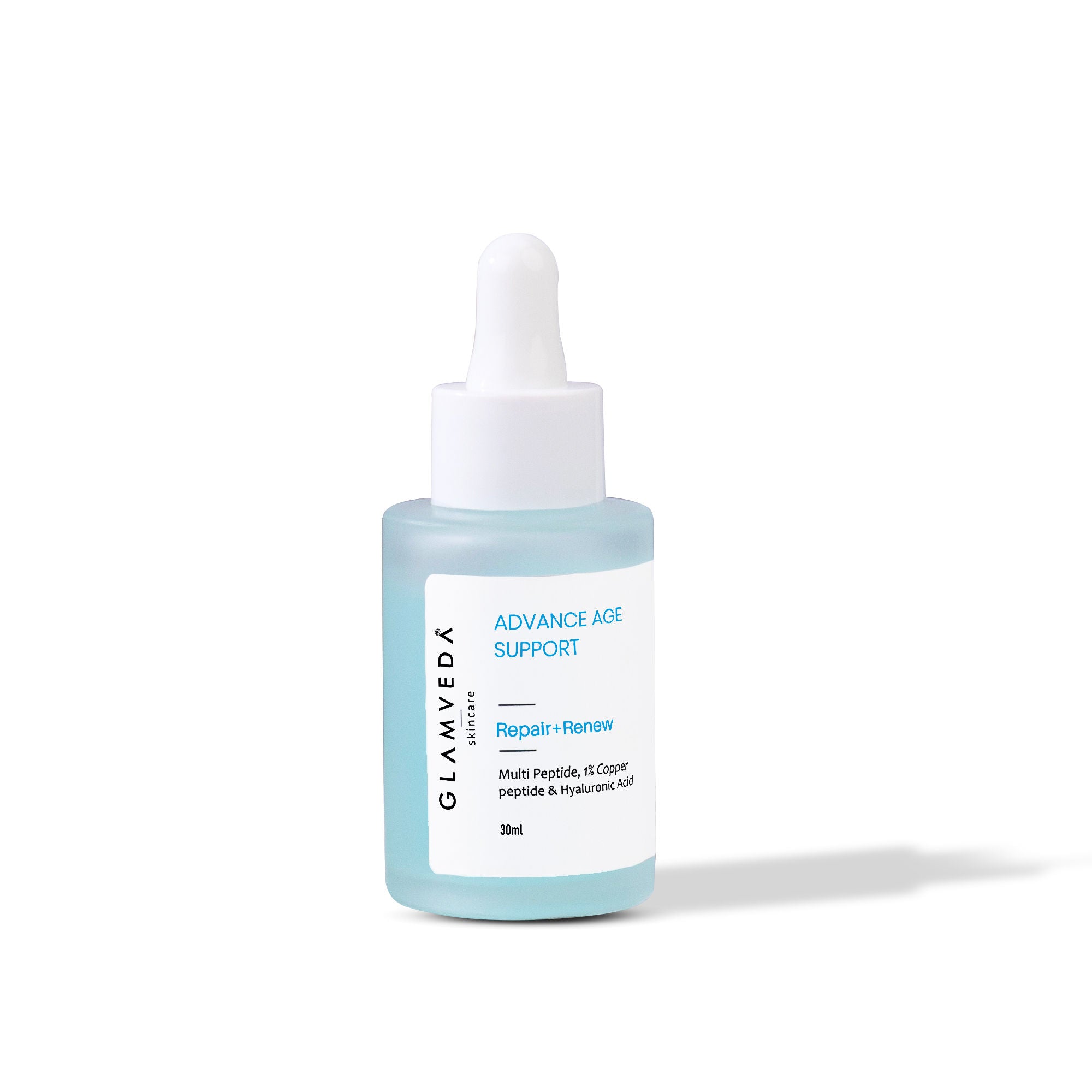 1% Copper Peptide + Hyaluronic Acid Anti Aging Serum - Reduces Fine Lines & Wrinkles
