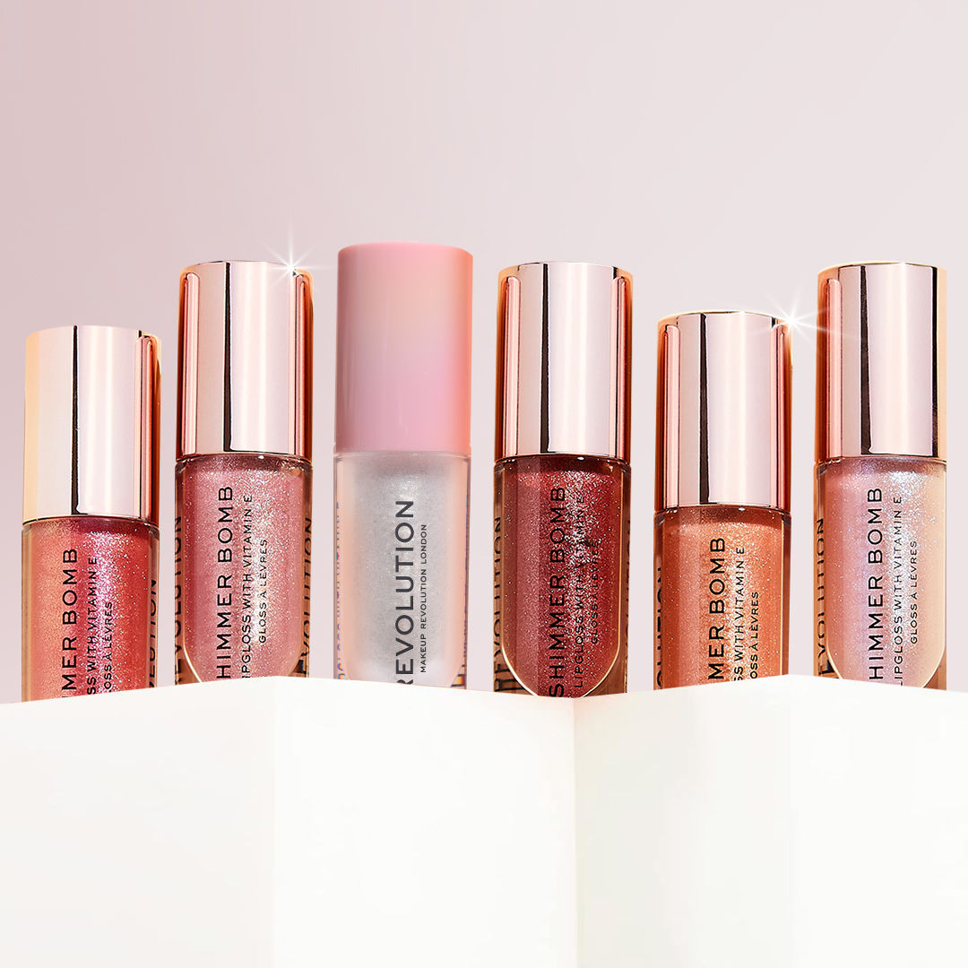 Shimmer Bomb Lipgloss-Infused With Vitamin E For Extra Nourishment - Beam Pearl