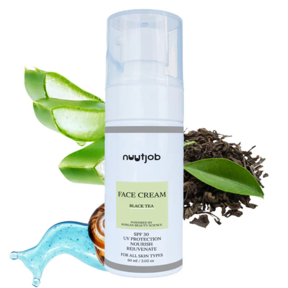 Black Tea Face Cream With SPF 30 For Men