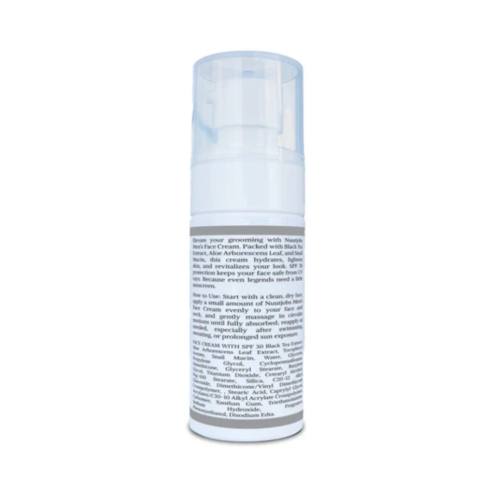 Black Tea Face Cream With SPF 30 For Men