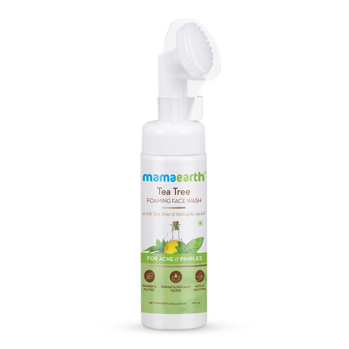 Tea Tree Foaming Face Wash With Tea Tree & Salicylic Acid For Acne & Pimples