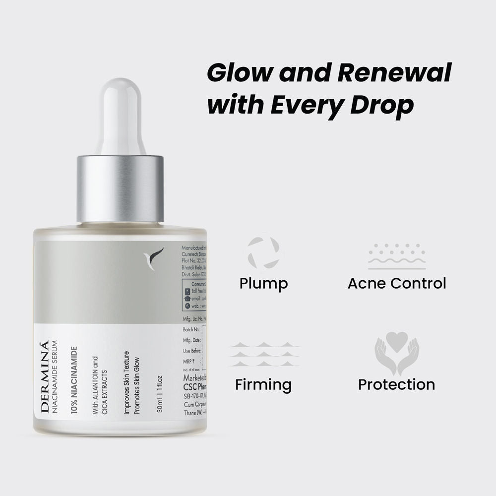 Niacinamide Serum Powered With Allantoin And Cica Extracts