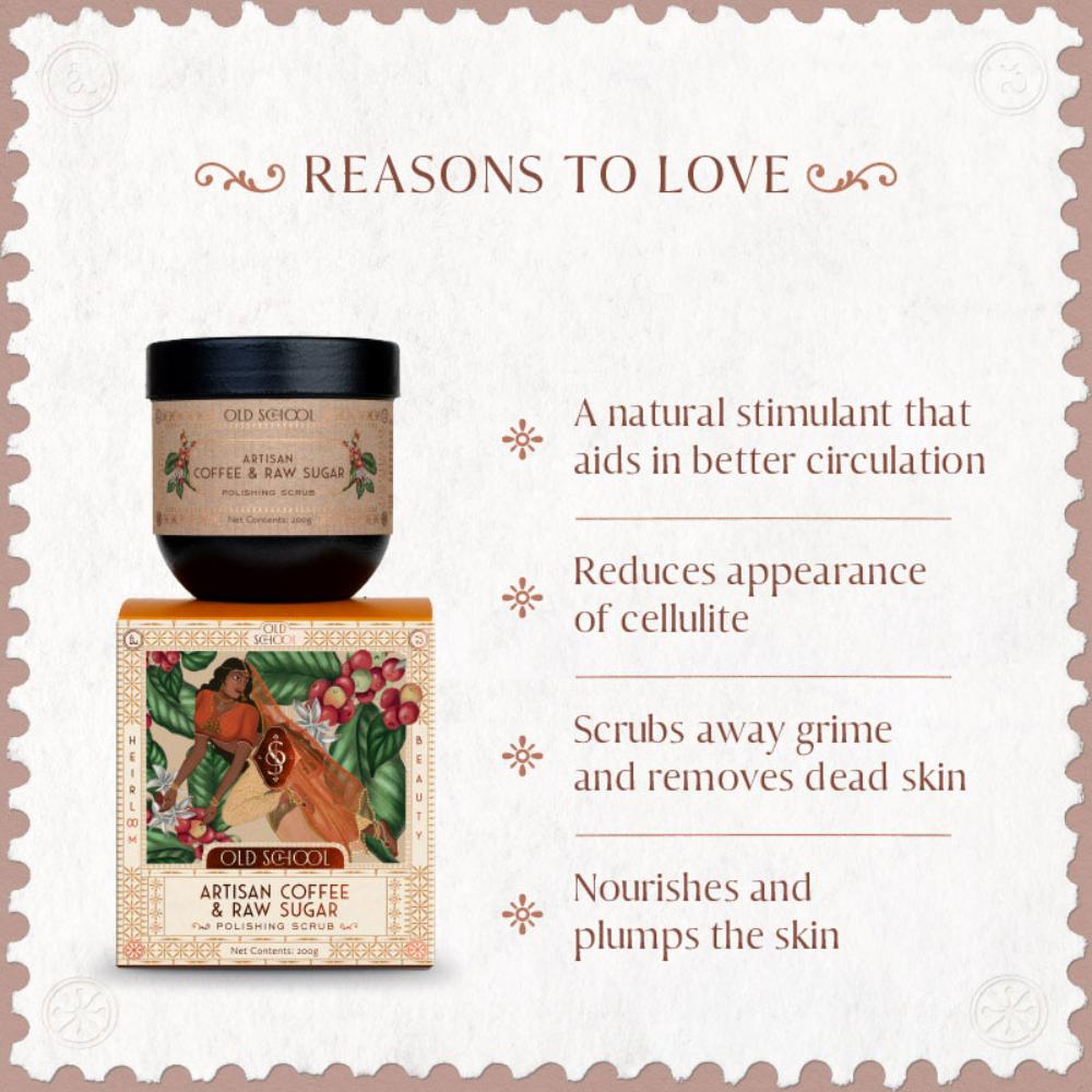 Artisan Coffee And Raw Sugar Body Scrub