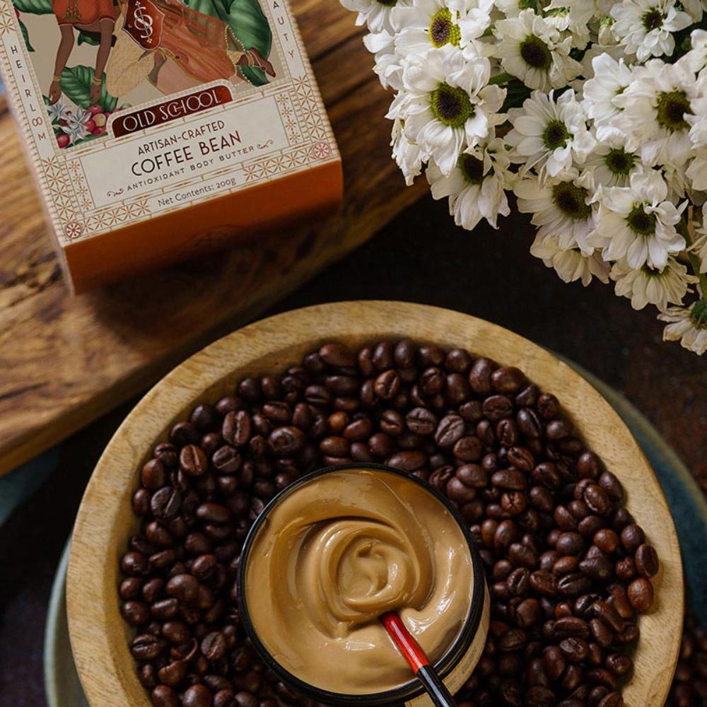 Artisan-Crafted Coffee Bean Antioxidant Body Butter