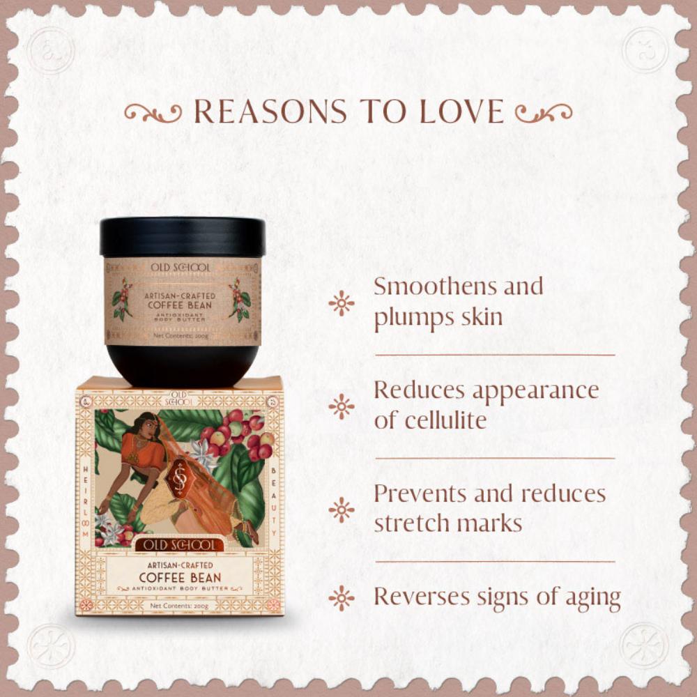 Artisan-Crafted Coffee Bean Antioxidant Body Butter