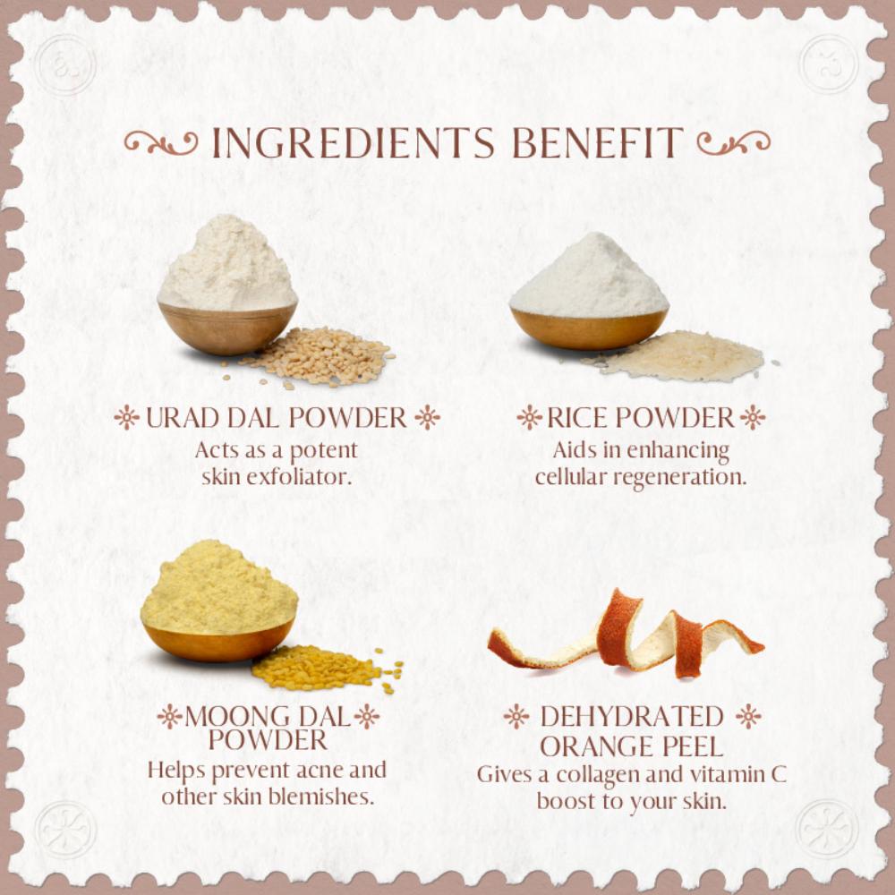Cinnamon And Orange Bath Ubtan Powder