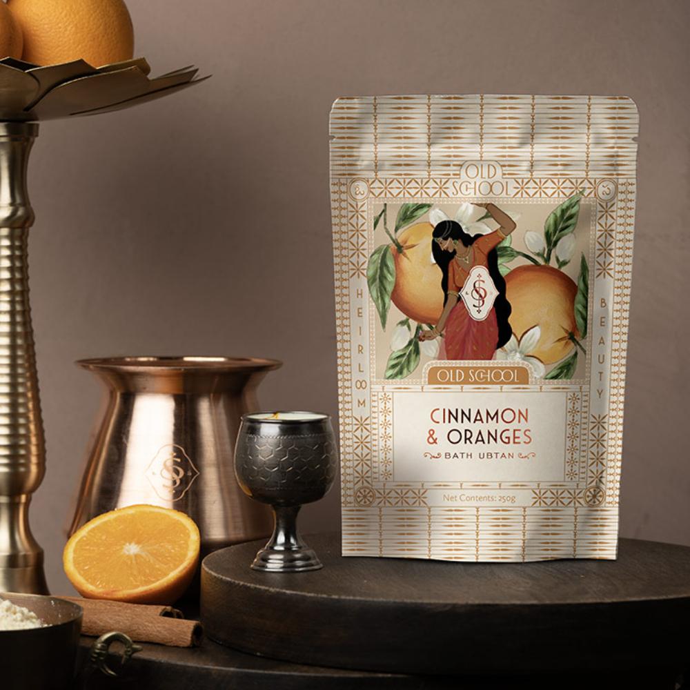 Cinnamon And Orange Bath Ubtan Powder